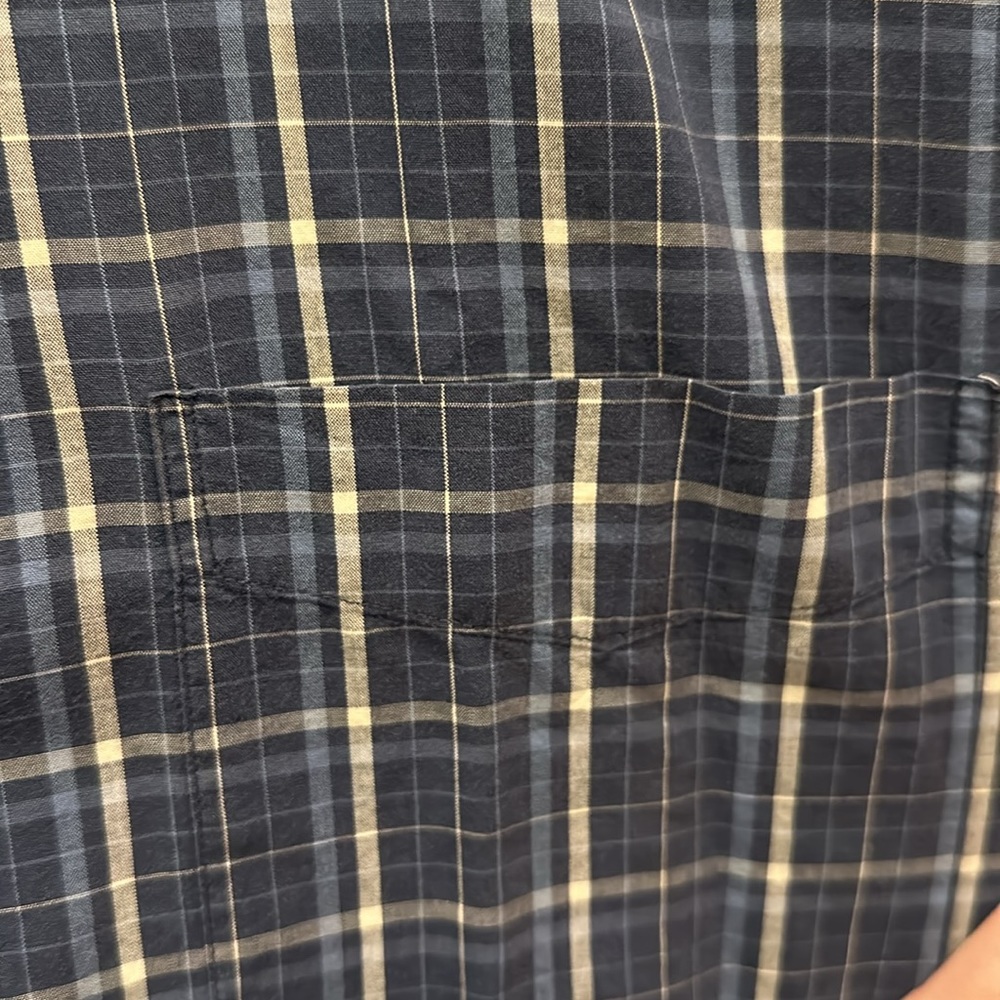 Club Room checked button down - Picture 2 of 7